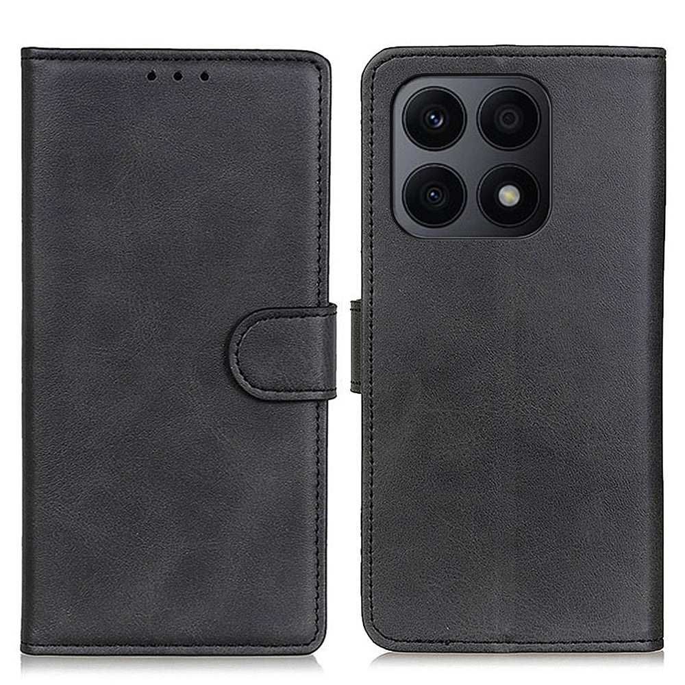 For Honor X8a 4G Cowhide Texture Leather Phone Shell Cover Supporting Stand Wallet Phone Case For Honor X8a 4G Cowhide Texture Leather Phone Shell Cover Supporting Stand Wallet Phone Case